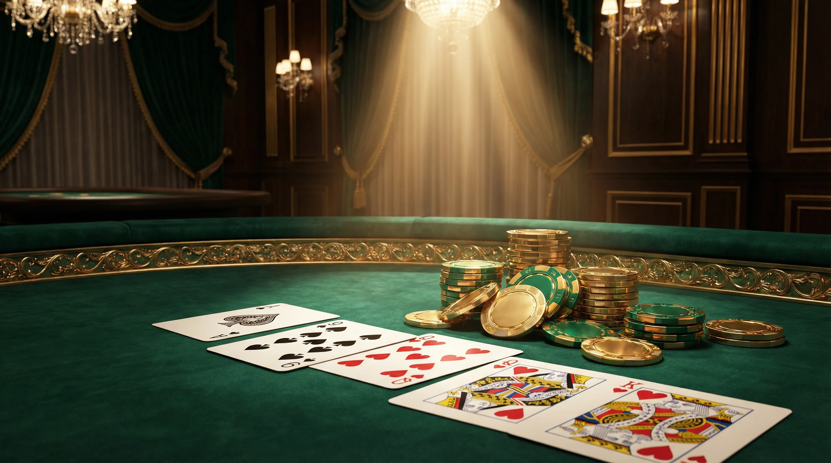 Mesa de bacará luxuosa no soccerbet